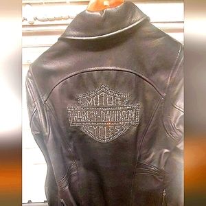 ♥️SOLD NWOT Harley-Davidson leather motorcycle jacket.